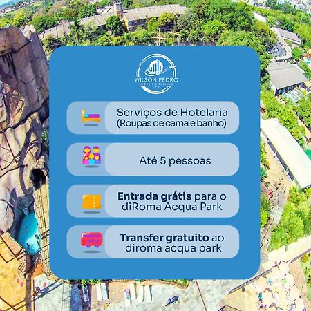 Piazza Diroma - Acqua Park E Splash Caldas Novas Εξωτερικό φωτογραφία