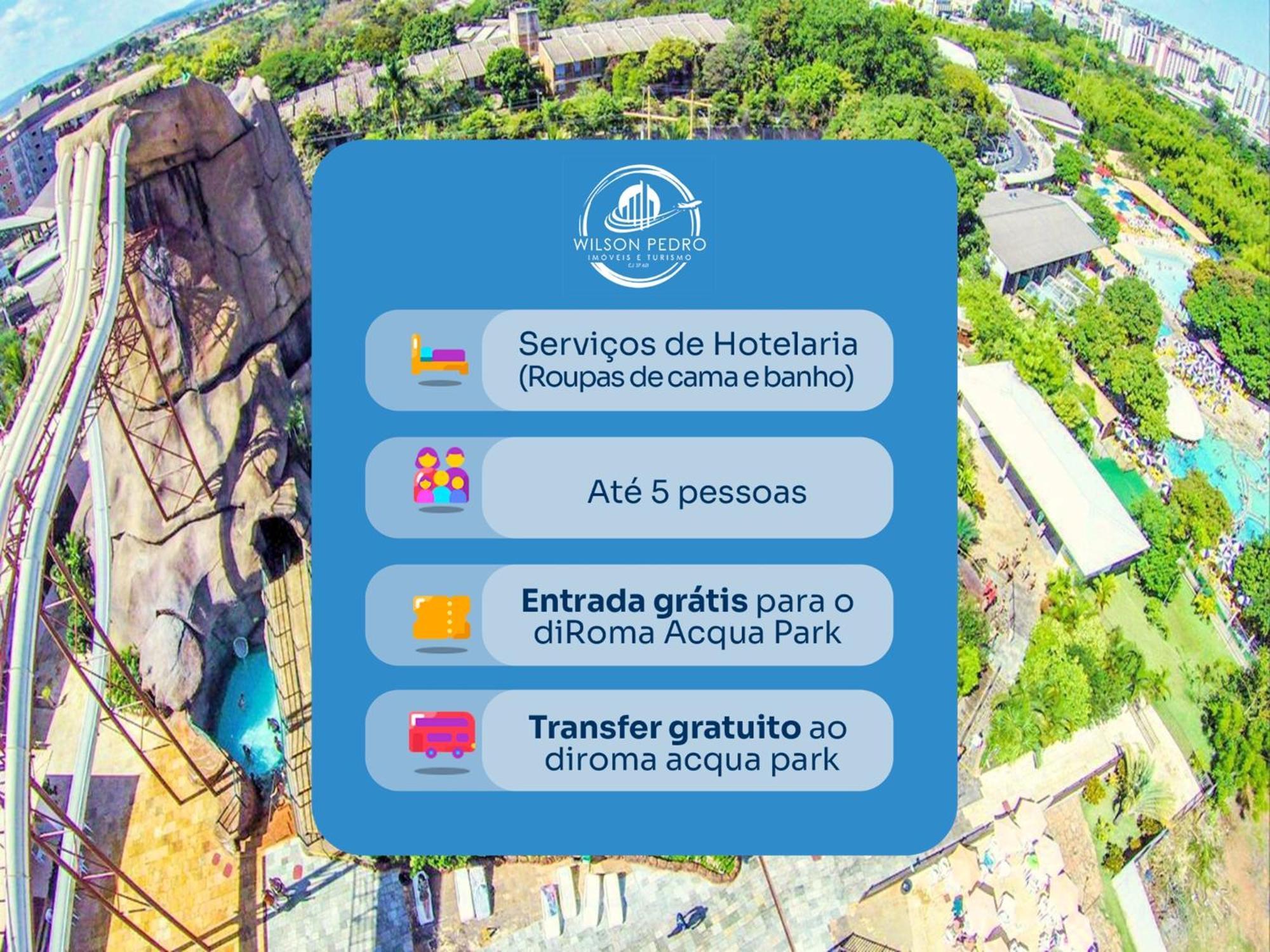 Piazza Diroma - Acqua Park E Splash Caldas Novas Εξωτερικό φωτογραφία